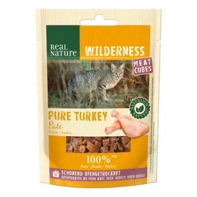 REAL NATURE Meat Cubes 4 x 50 g Dinde
