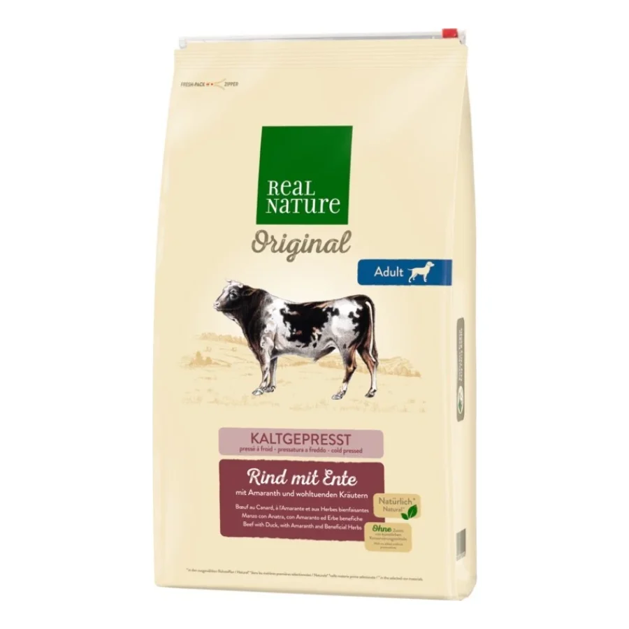 REAL NATURE Original Adult Bœuf au Canard 12 kg