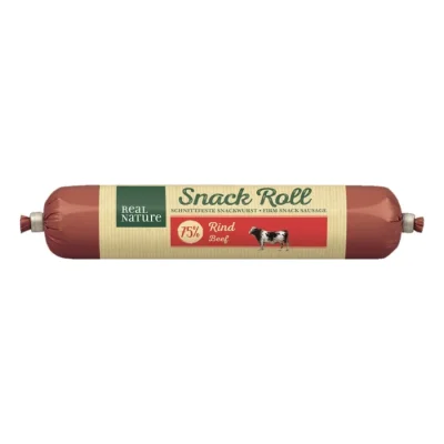 REAL NATURE Saucisse 12 x 80 g Bœuf