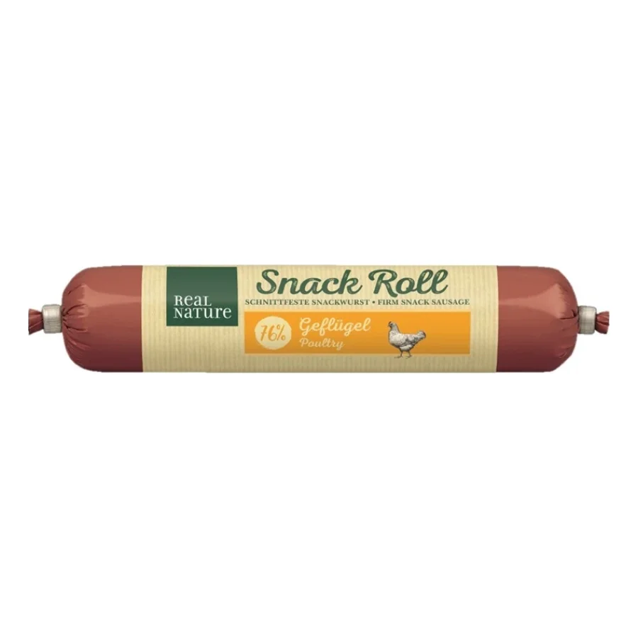 REAL NATURE Saucisse 12 x 80 g Volaille