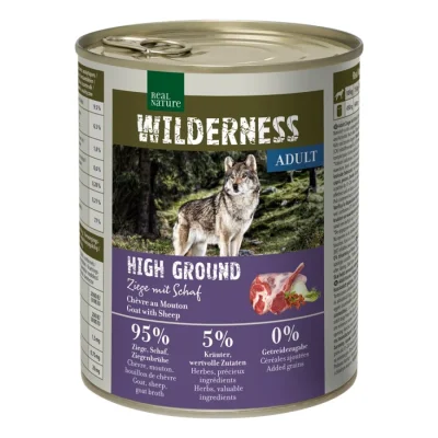 REAL NATURE WILDERNESS Adult chèvre et mouton 24x800 g