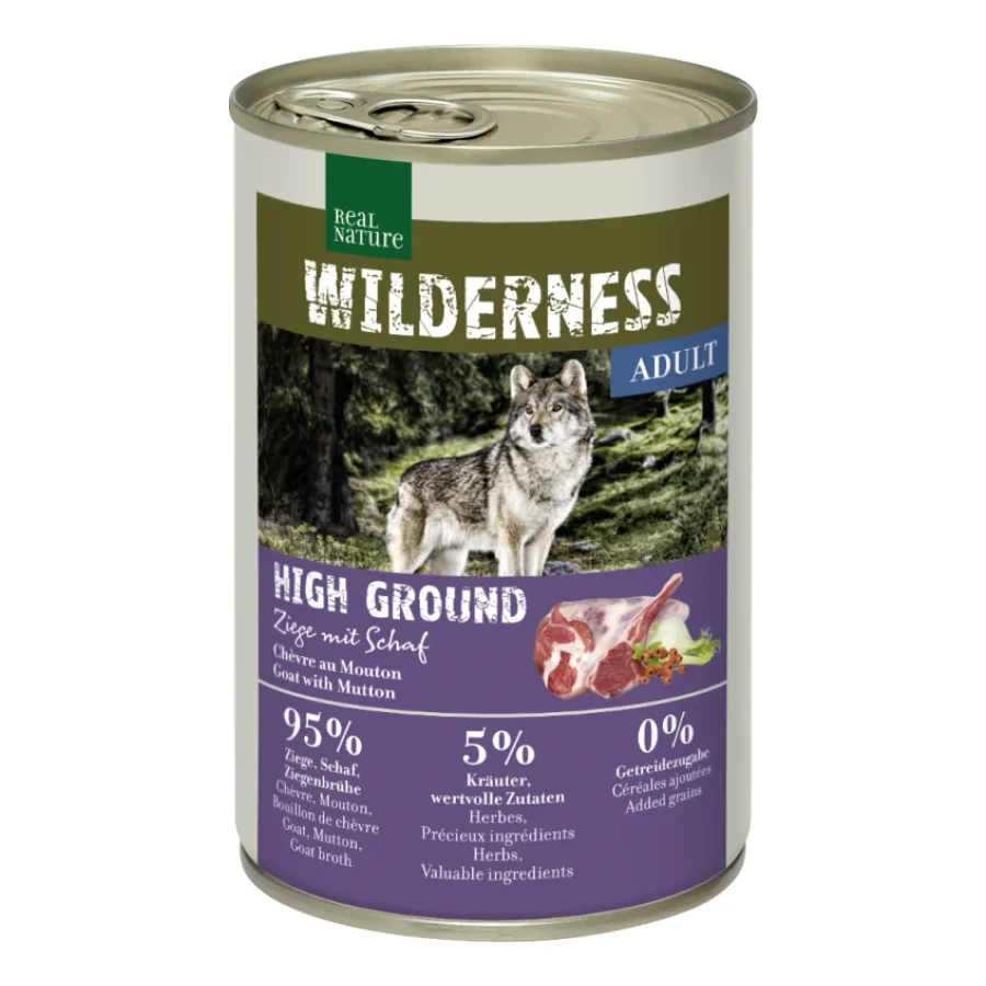 REAL NATURE Wilderness Adult High Ground 12x400 g