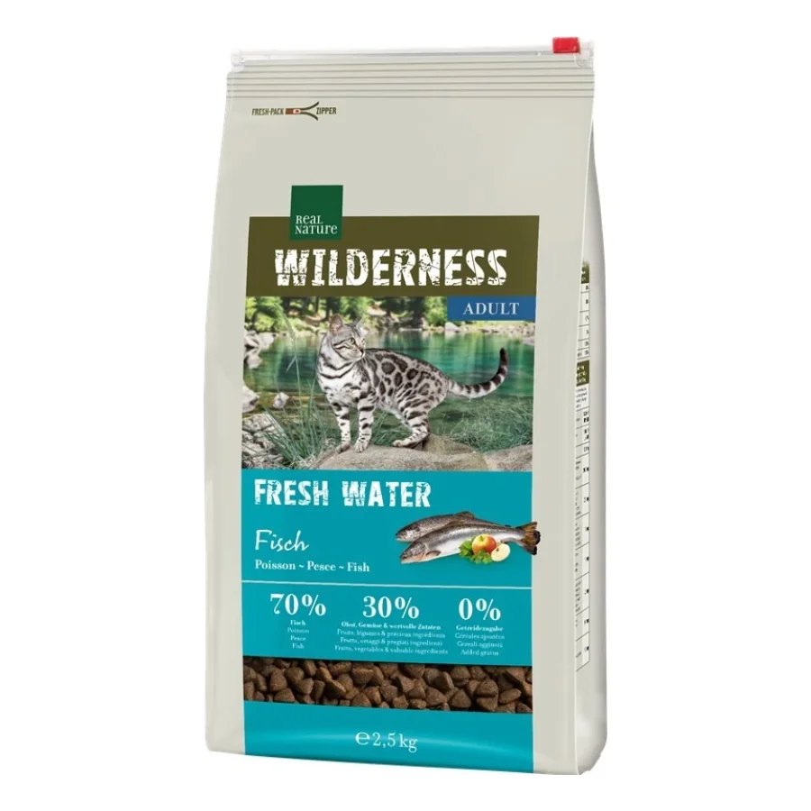 REAL NATURE WILDERNESS Adult Poisson d'eau douce 2,5 kg
