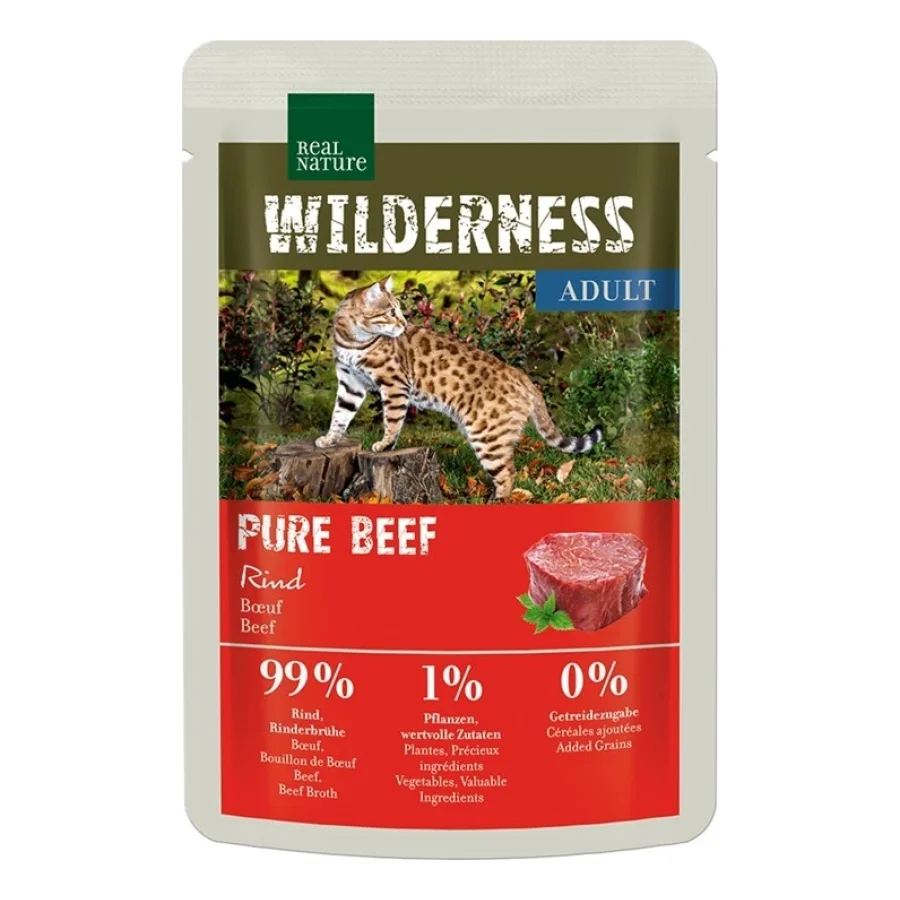 REAL NATURE Wilderness Adult Pure Beef 12x85 g