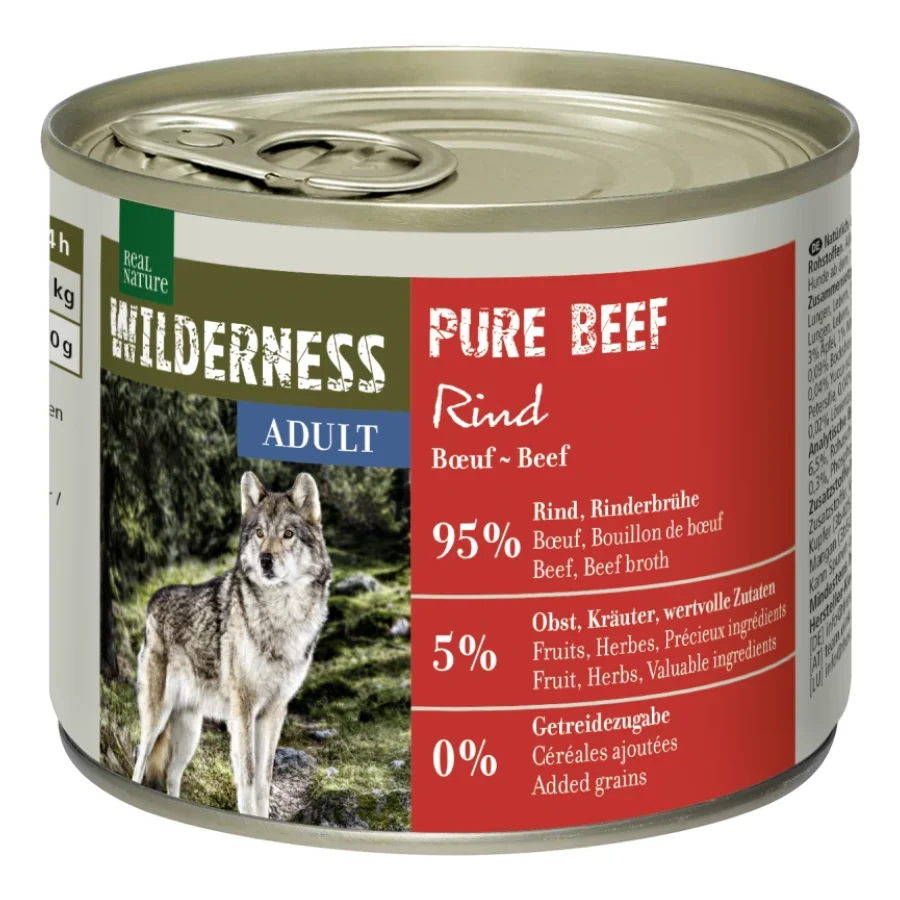 REAL NATURE WILDERNESS Adult Pure Beef 6x200 g