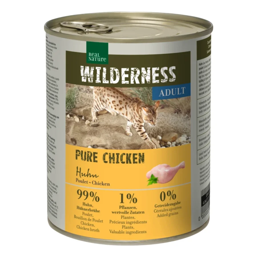 REAL NATURE WILDERNESS Adult Pure Chicken 12x800 g