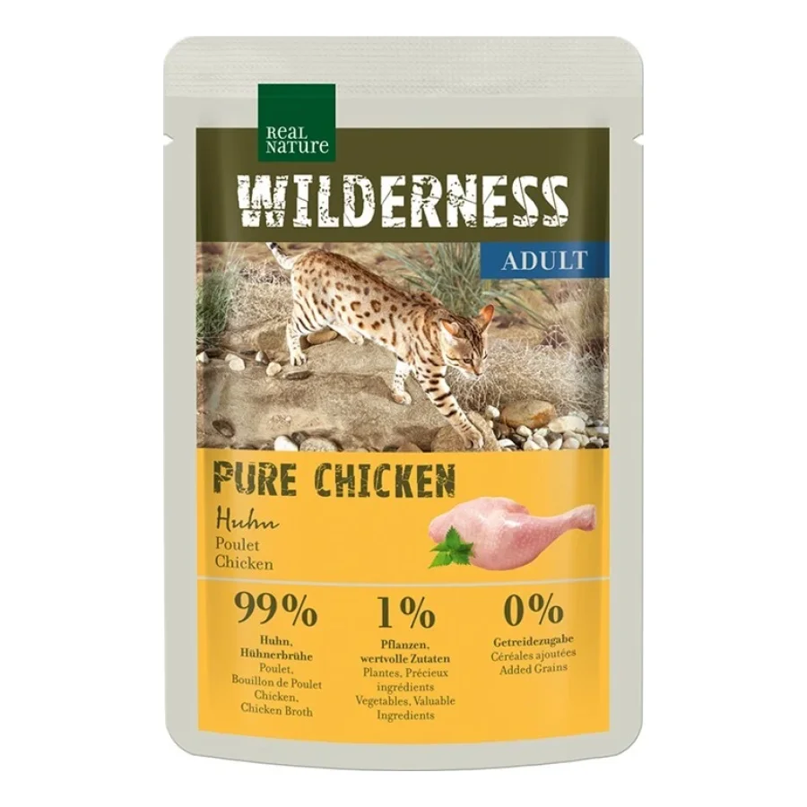 REAL NATURE Wilderness Adult Pure Chicken 12x85 g