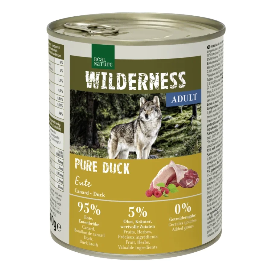 REAL NATURE WILDERNESS Adult Pure Duck 6x800 g