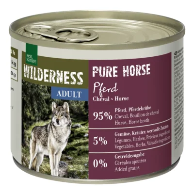 REAL NATURE WILDERNESS Adult PURE HORSE  Cheval 24x200 g