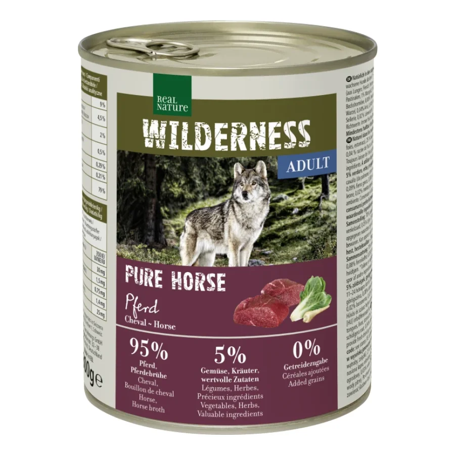 REAL NATURE WILDERNESS Adult PURE HORSE  Cheval 6x800 g