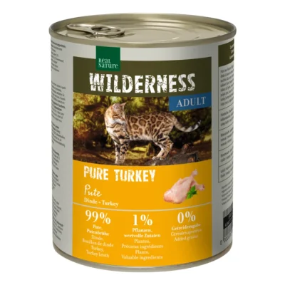 REAL NATURE WILDERNESS Adult Pure Turkey 12x800 g