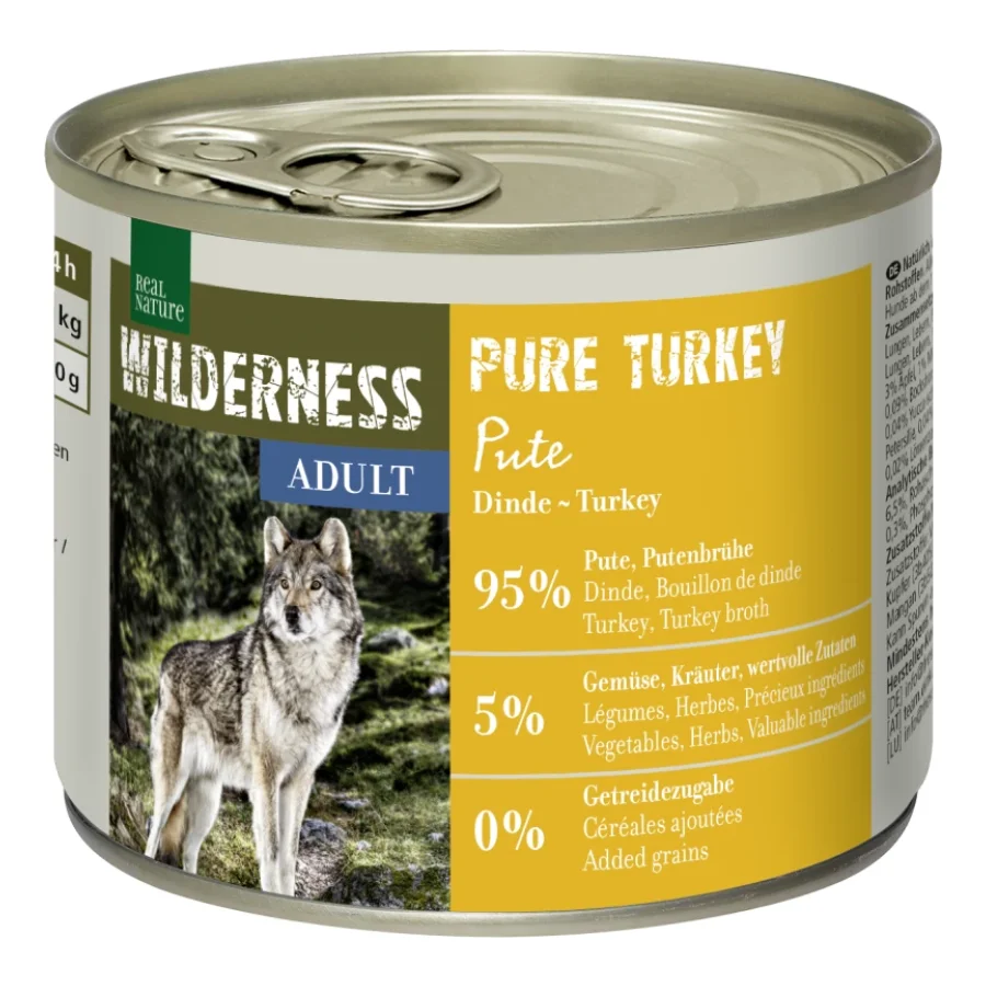 REAL NATURE WILDERNESS Adult Pure Turkey 6x200 g
