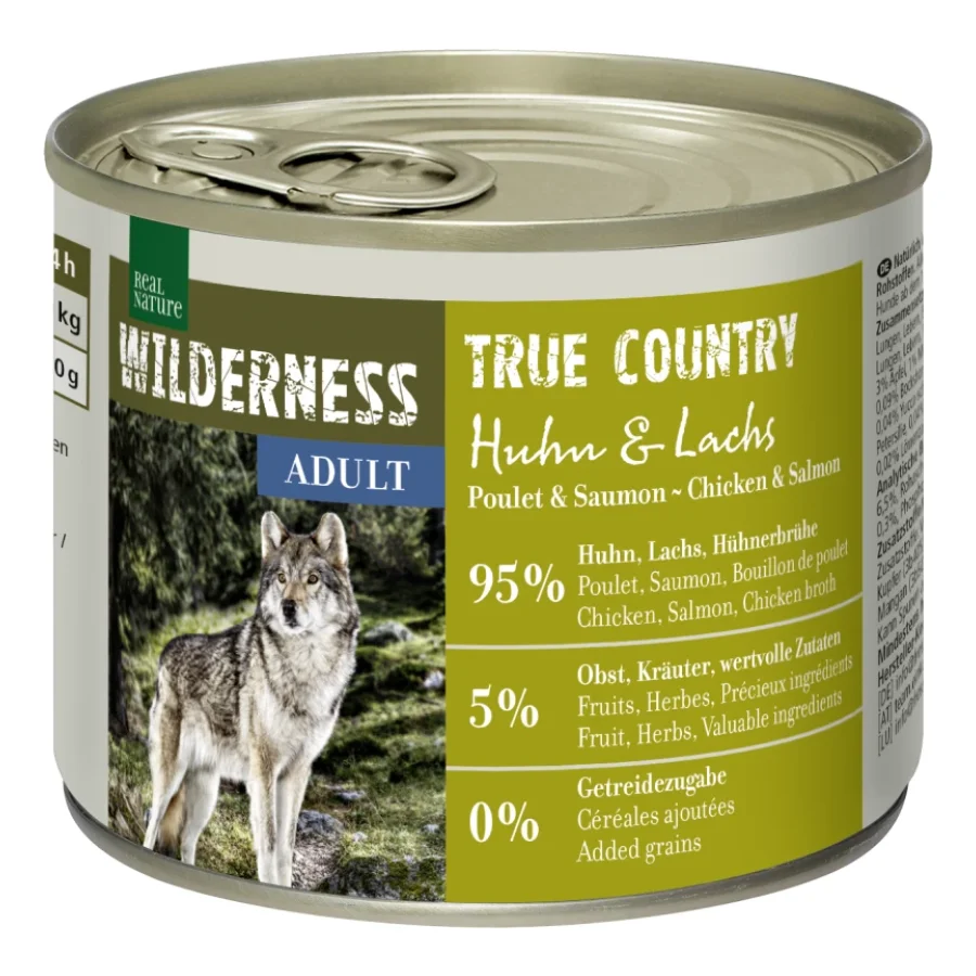 REAL NATURE WILDERNESS Adult True Country Huhn & Lachs 6x200 g