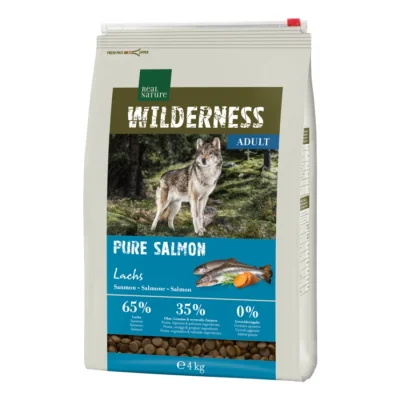 REAL NATURE WILDERNESS Adulte Pur Saumon 4 kg