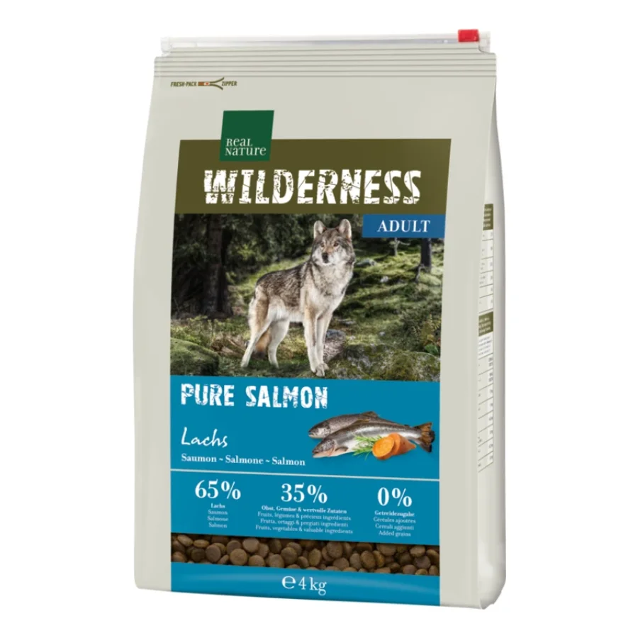 REAL NATURE WILDERNESS Adulte Pur Saumon 4 kg