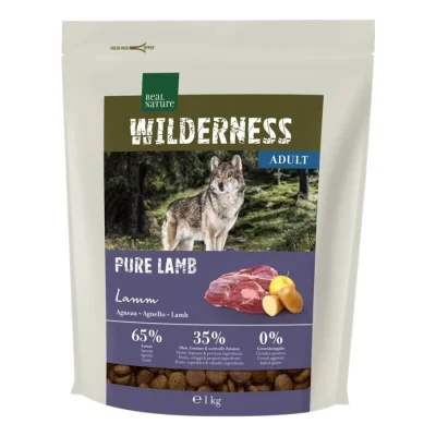 REAL NATURE WILDERNESS Adulte Pure Agneau 1 kg
