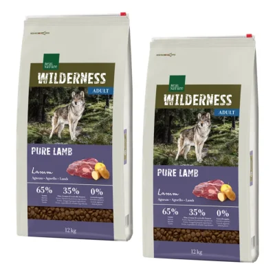 REAL NATURE WILDERNESS Adulte Pure Agneau 2x12 kg