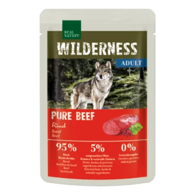 REAL NATURE WILDERNESS Adulte Pure Beef 12x100 g