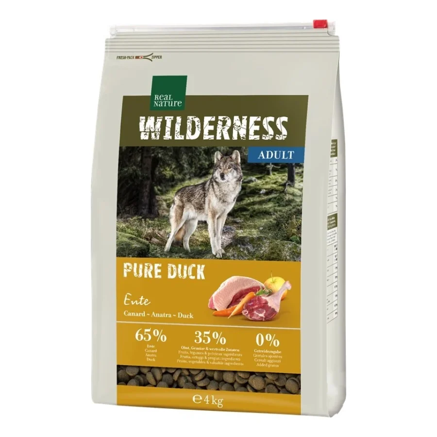 REAL NATURE WILDERNESS Adulte Pure Duck 4 kg