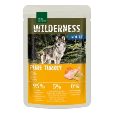 REAL NATURE WILDERNESS Adulte Pure Turkey 12x100 g