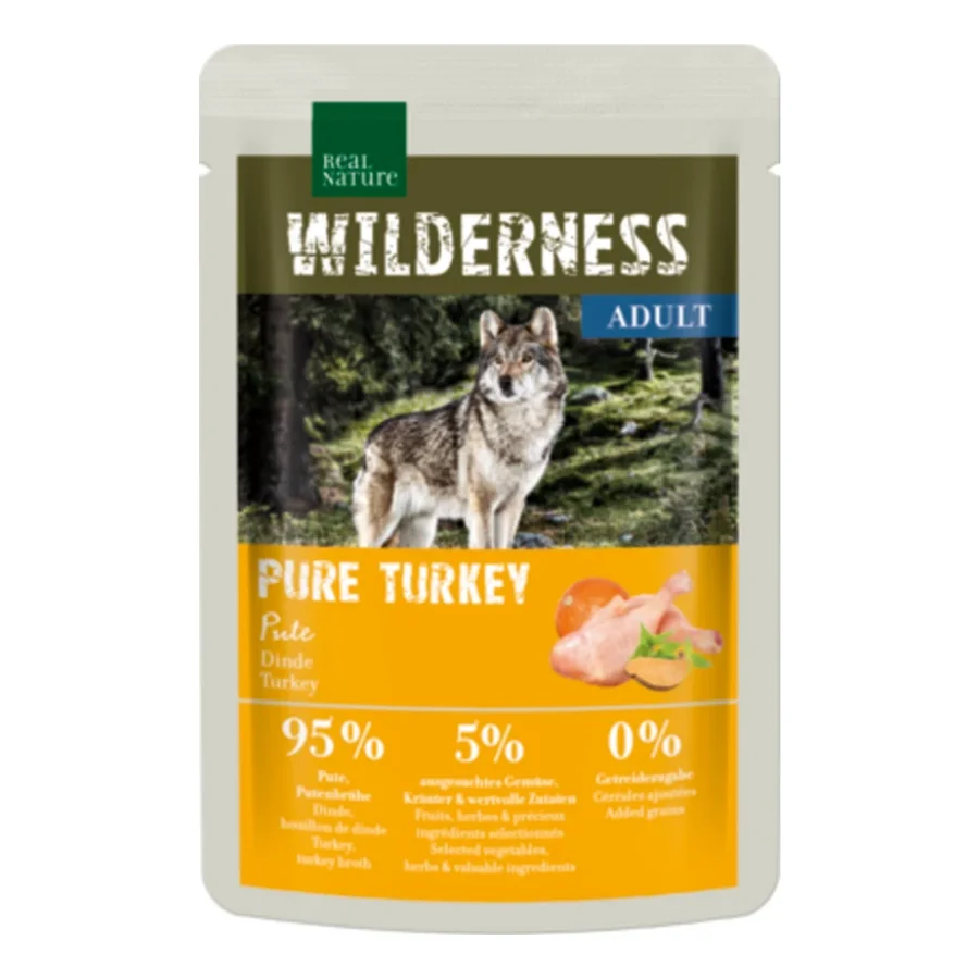 REAL NATURE WILDERNESS Adulte Pure Turkey 12x100 g