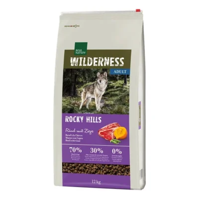 REAL NATURE WILDERNESS bœuf et chèvre 12 kg