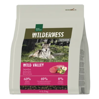 REAL NATURE WILDERNESS Croquettes Chien Wild Valley Senior 2,5 kg