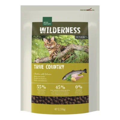 REAL NATURE WILDERNESS Croquettes pour chat Senior 7+ True Country 2,5 kg