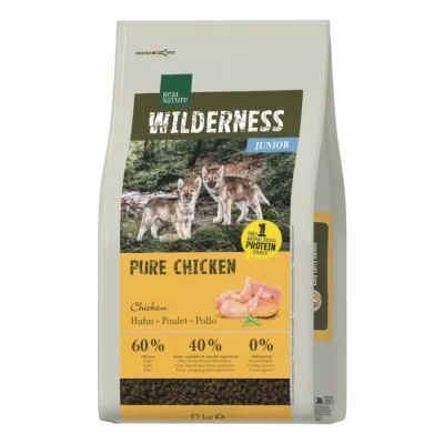 REAL NATURE WILDERNESS Croquettes pour chien Pure Chicken Junior 12kg