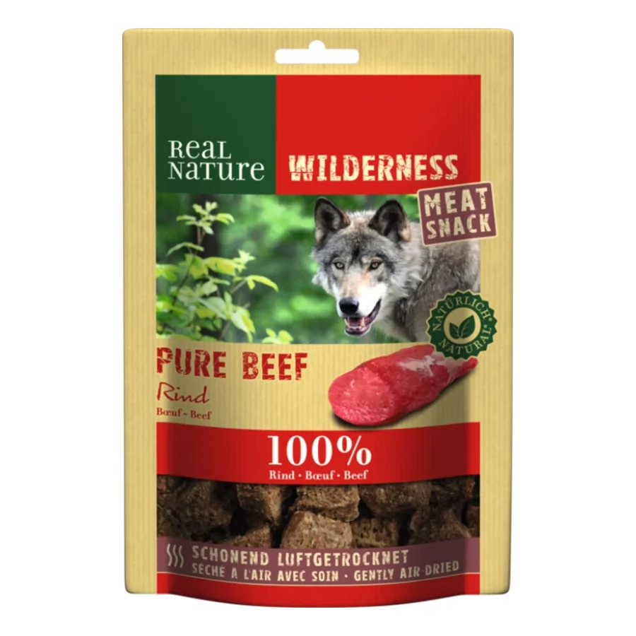 REAL NATURE WILDERNESS En-cas à la viande 150 g Pure Beef