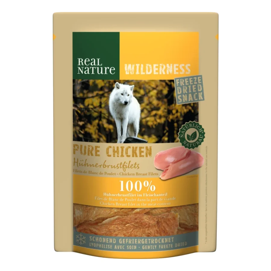 REAL NATURE WILDERNESS En-cas lyophilisés 100 g Pure Chicken
