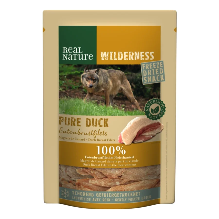 REAL NATURE WILDERNESS En-cas lyophilisés 100 g Pure Duck