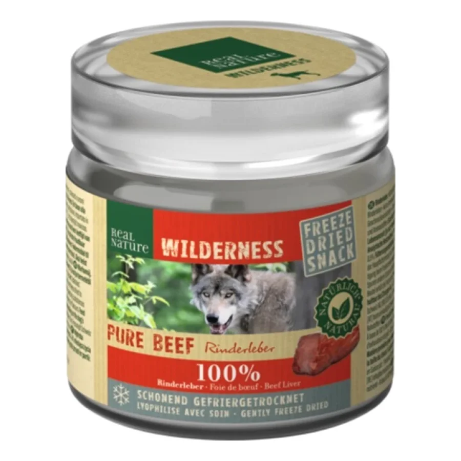 REAL NATURE Wilderness Foie de bœuf 50 g