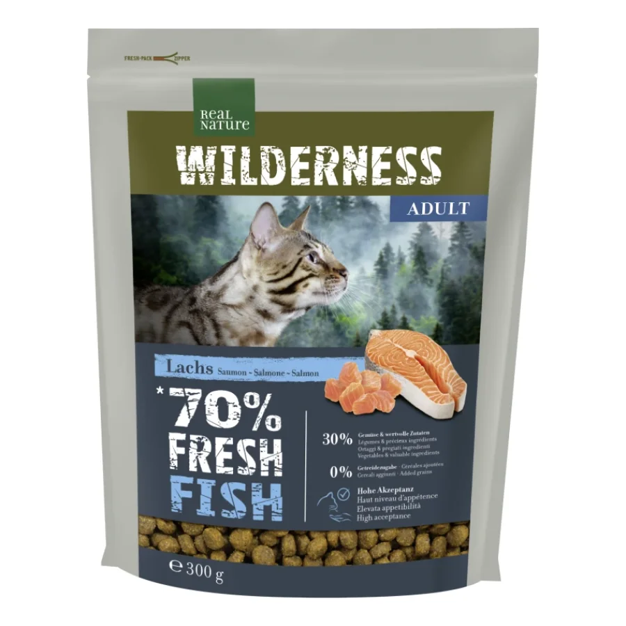 REAL NATURE WILDERNESS Fresh Fish Salmon Adult 300 g