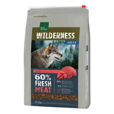 REAL NATURE WILDERNESS Fresh Meat Beef Adult 4 kg