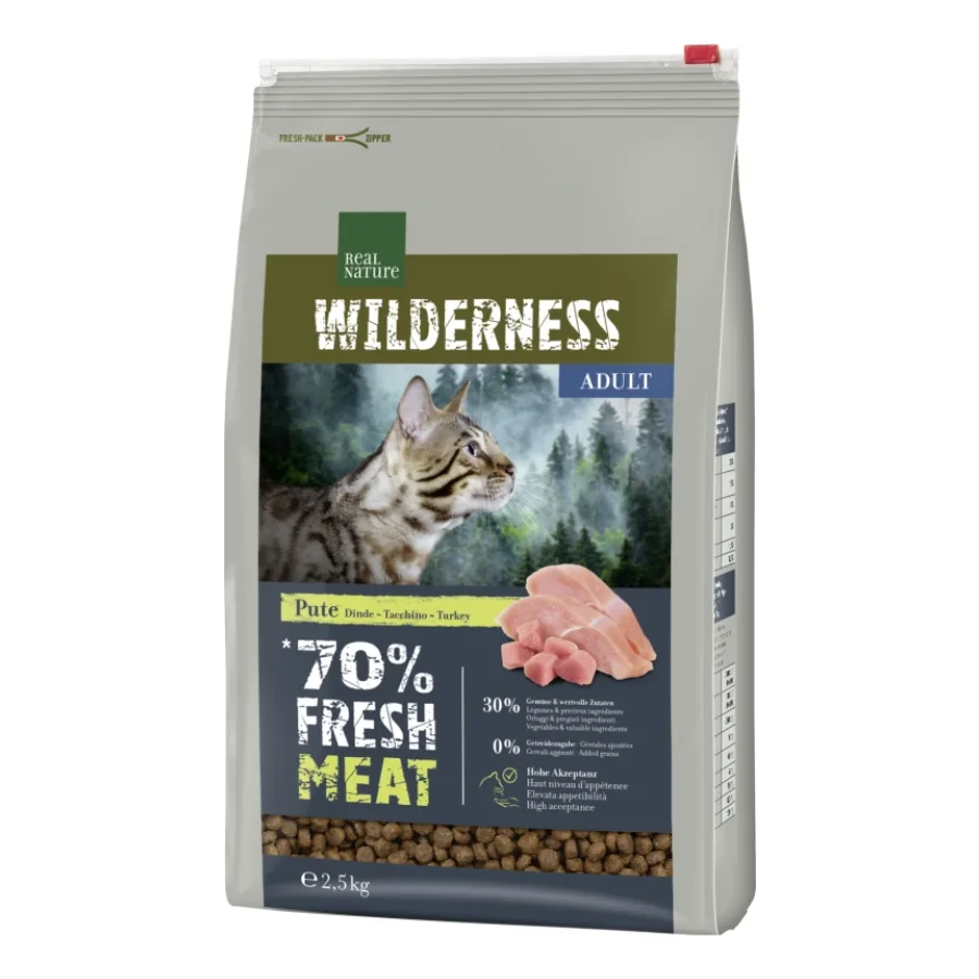 REAL NATURE WILDERNESS Fresh Meat Turkey Adult 2,5 kg