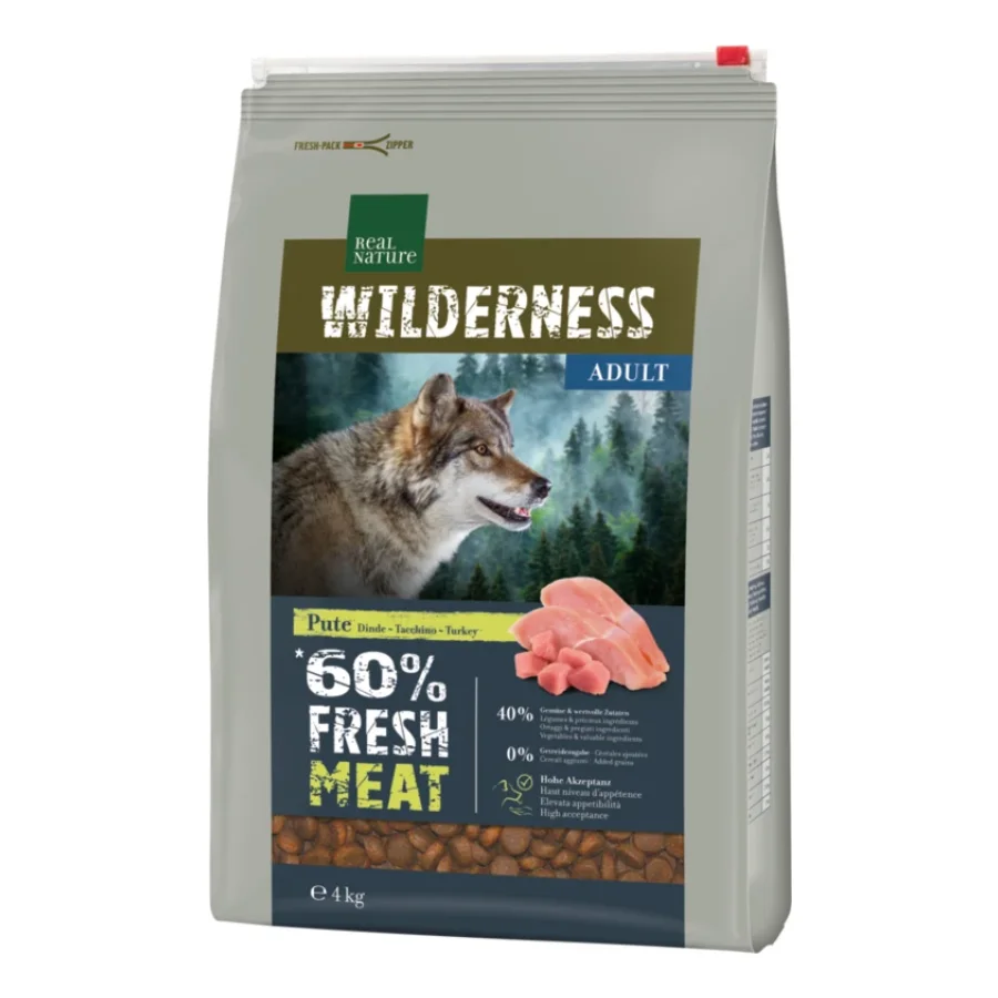 REAL NATURE WILDERNESS Fresh Meat Turkey Adult 4 kg