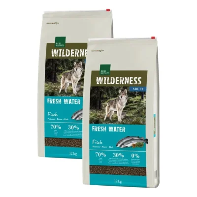 REAL NATURE WILDERNESS Fresh Water Adult Poisson 2x12 kg