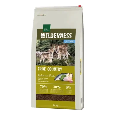 REAL NATURE WILDERNESS Junior True Country poulet au poisson 12 kg
