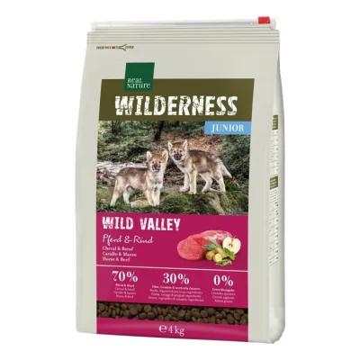 REAL NATURE WILDERNESS Junior Wild Valley Cheval et bœuf 4 kg