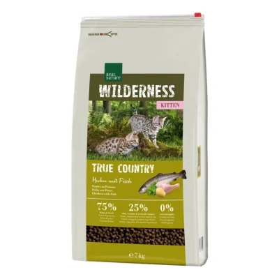 REAL NATURE WILDERNESS Kitten True Country Poulet au poisson 7 kg
