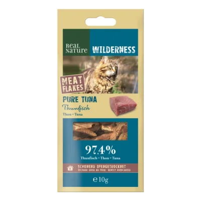 REAL NATURE WILDERNESS Meat Flakes 12x10g Pure Tuna