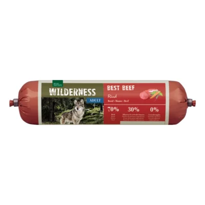 REAL NATURE WILDERNESS Nourriture humide Adulte Best Beef -Bœuf à l’amarante et aux carottes 800 g