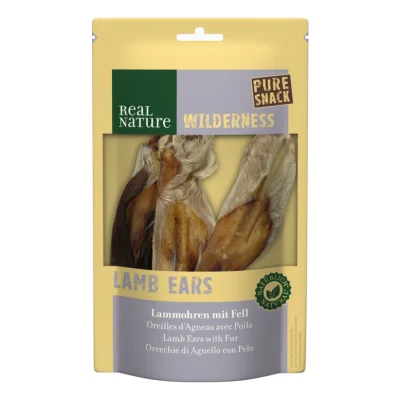 REAL NATURE WILDERNESS Oreilles d’agneau avec fourrure 3 pcs.