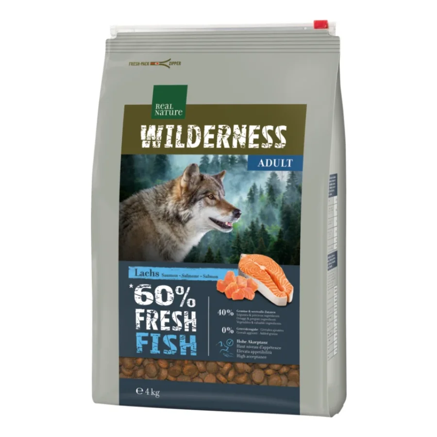 REAL NATURE WILDERNESS Poisson Frais Adulte 4 kg