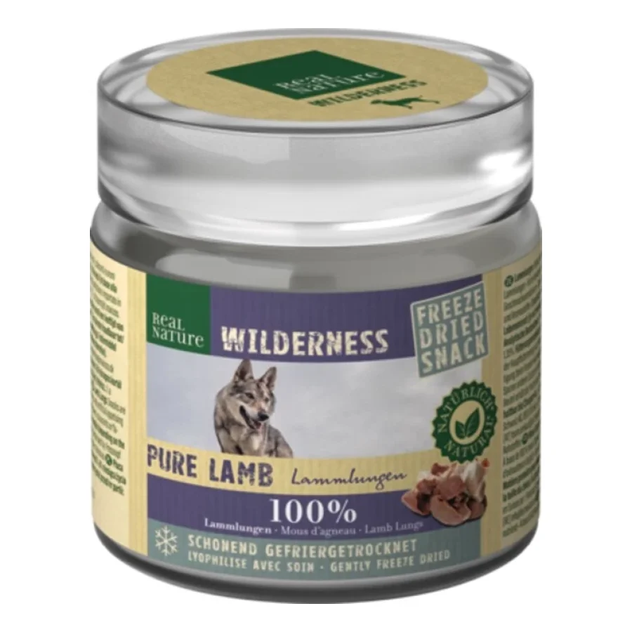 REAL NATURE Wilderness Poumons d’agneau 40 g
