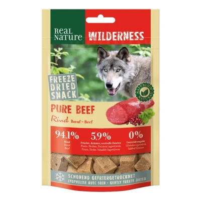 REAL NATURE Wilderness Pure Snack 1 x 50 g Bœuf