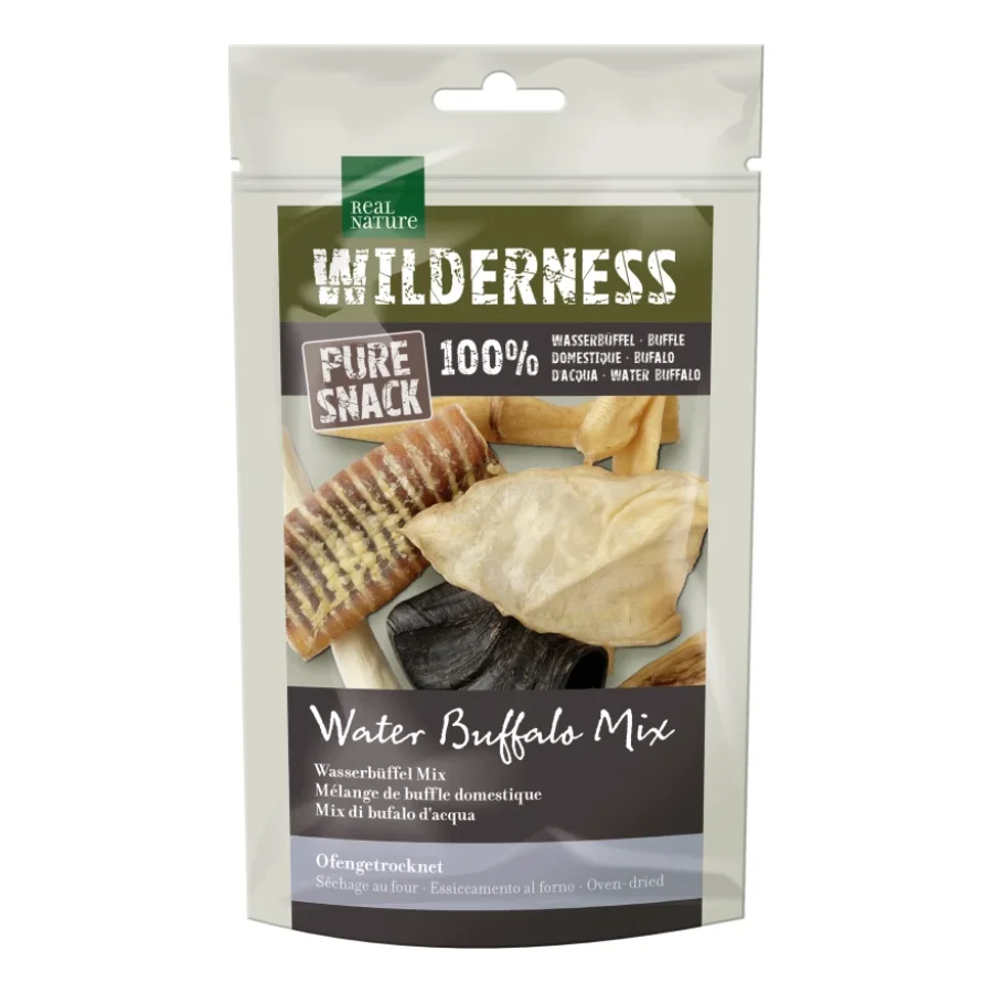 REAL NATURE Wilderness Pure Snack pour chien Mix de buffle d'eau