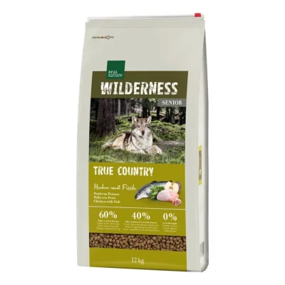 REAL NATURE WILDERNESS Senior True Country Poulet au poisson 12 kg