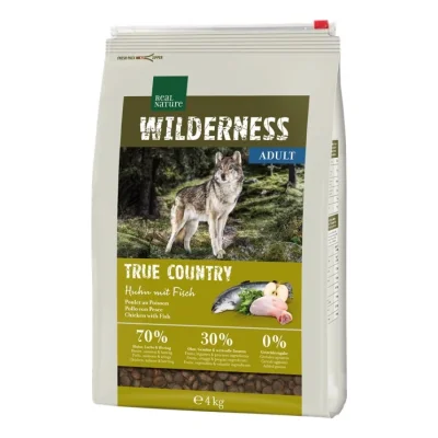 REAL NATURE WILDERNESS True Country Adult Poulet au poisson 4 kg
